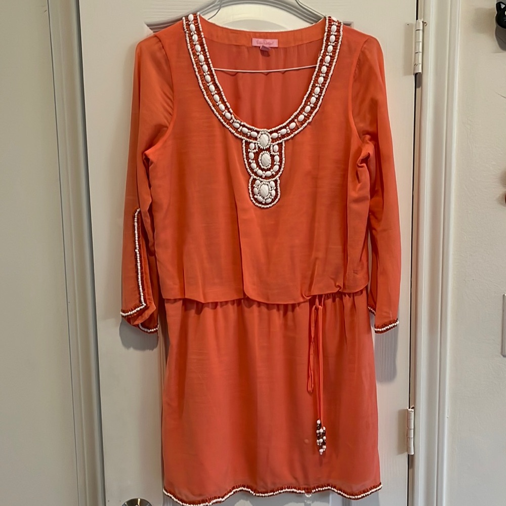 Lilly Pulitzer Salmon dress